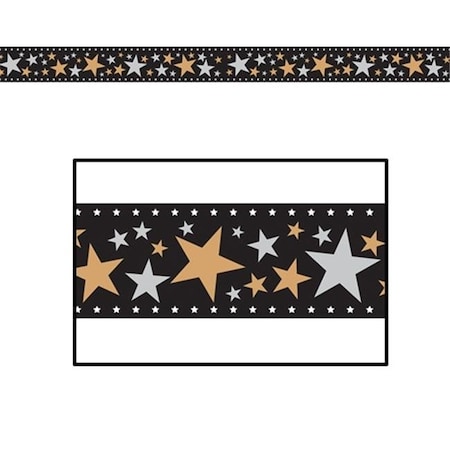 Beistle 54382 Star Filmstrip Poly Decorating Material Pack Of 12